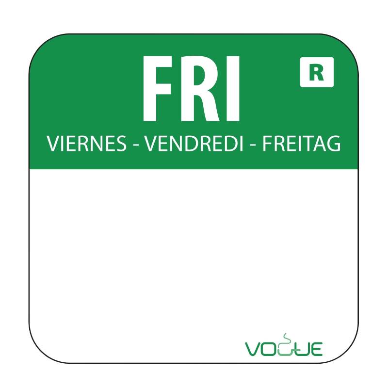 Sticker Freitag | Grün