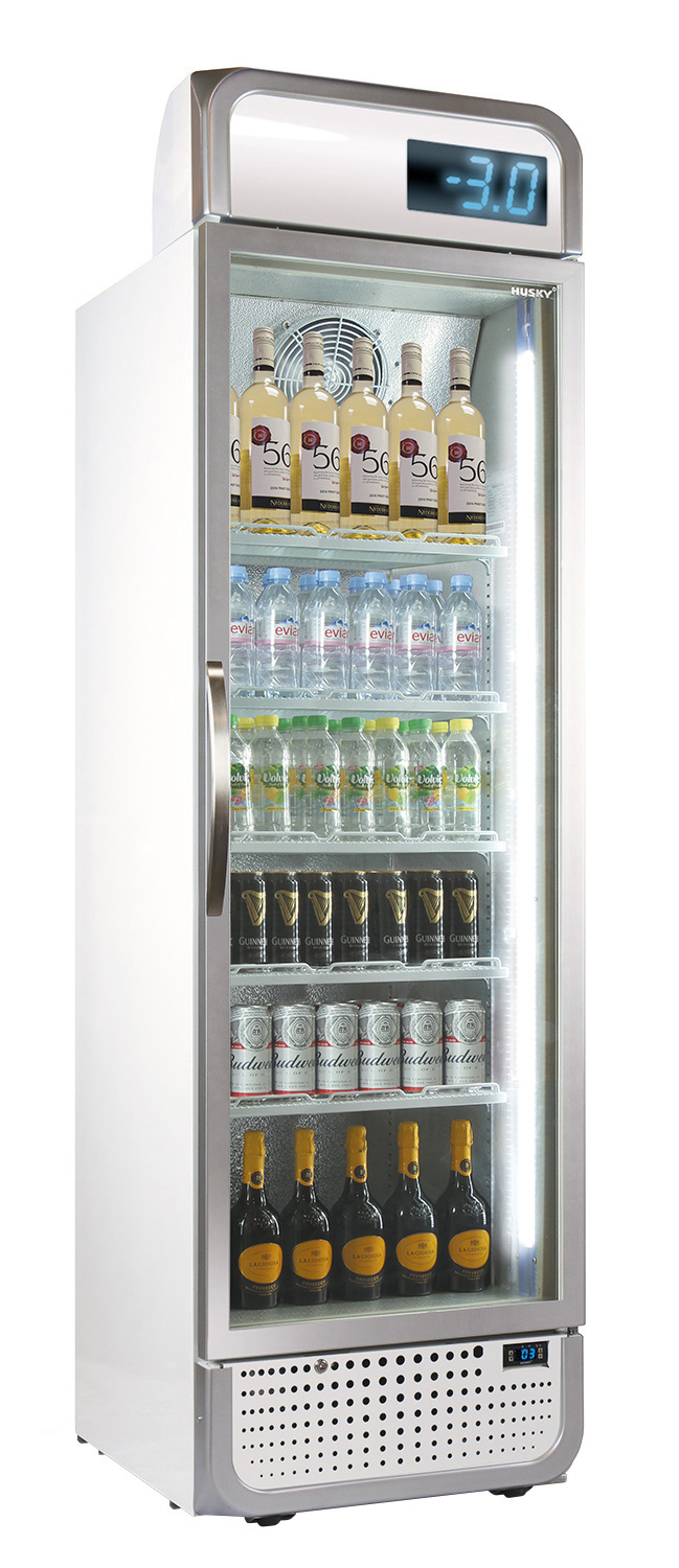 Réfrigérateur avec porte vitrée | C5PROZZ-H-HU | 410 Litres | 650x720x(H)1990mm