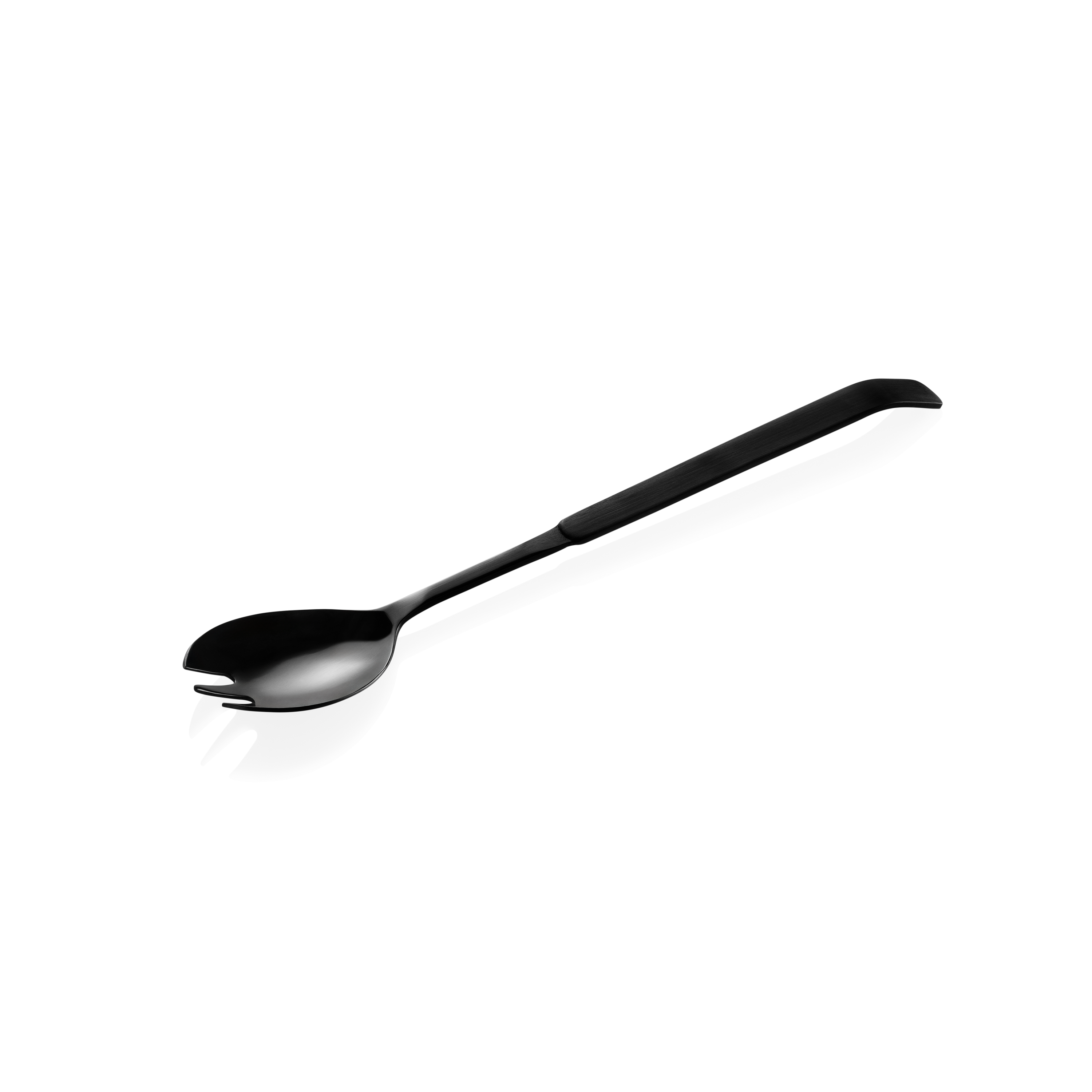 Couverts à salade KITCHEN TOOL 1887, 24 cm, avec revêtement PVD noir, acier inoxydable chromé-nickel
