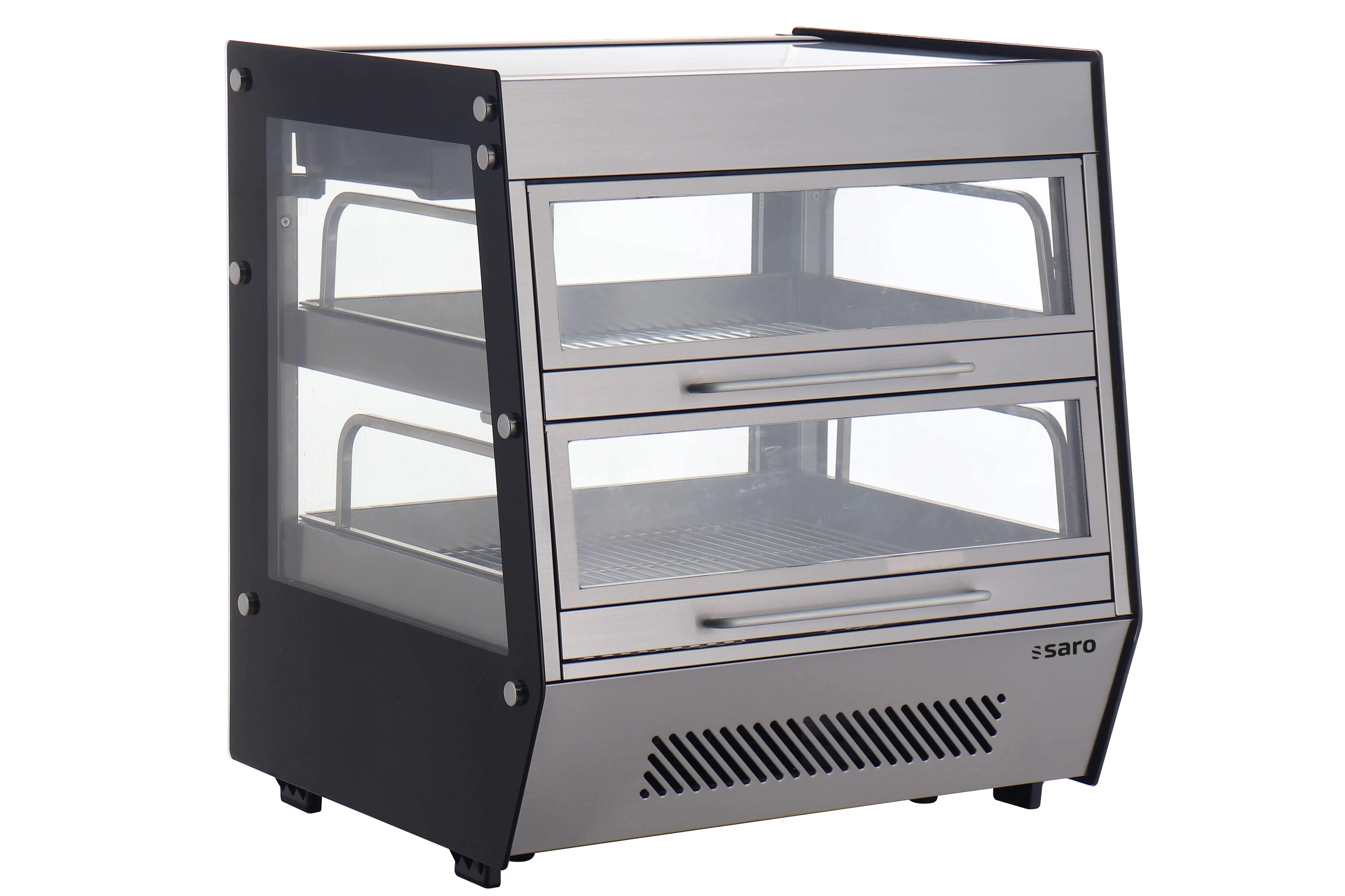 Vitrine de maintien au chaud sur comptoir libre-service SARO BENNET