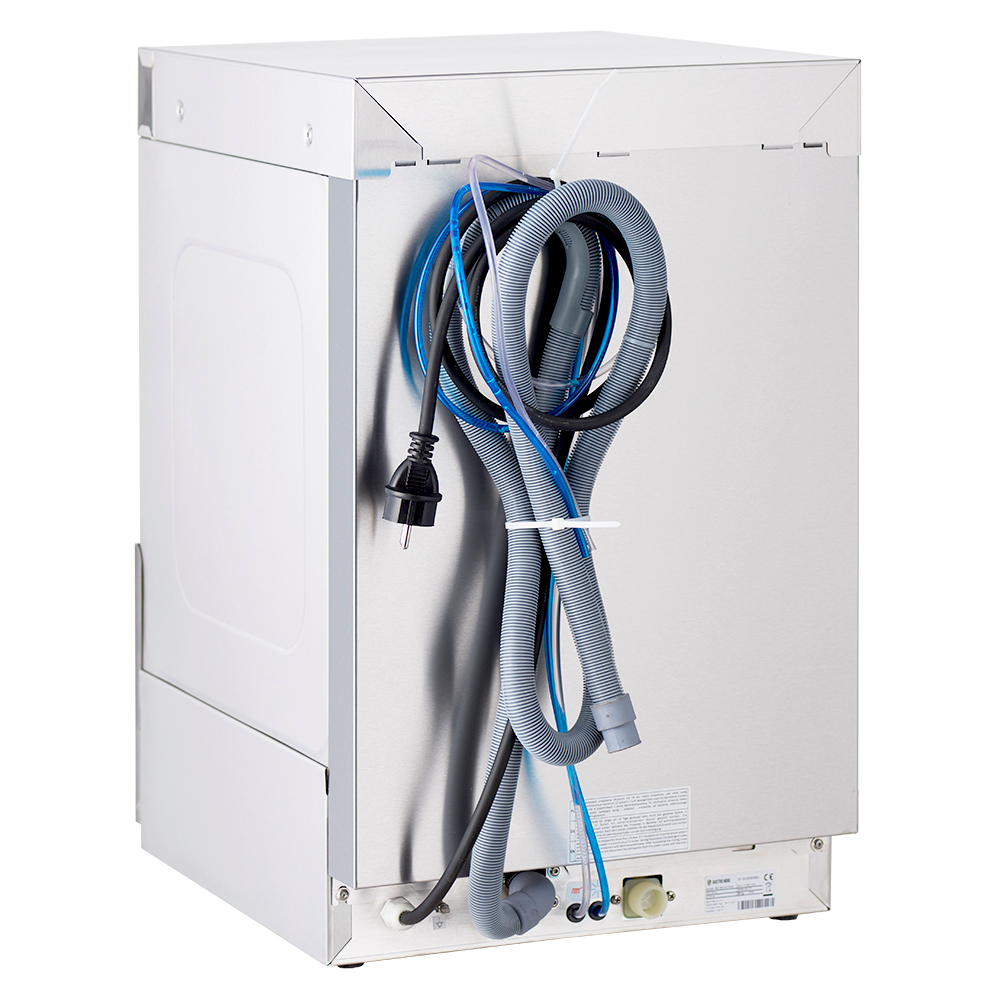 Lave-verres ECO 35x35 cm, avec doseur de détergent et de liquide de rinçage, avec pompe de vidange, fabriqué en Europe, 230 V
