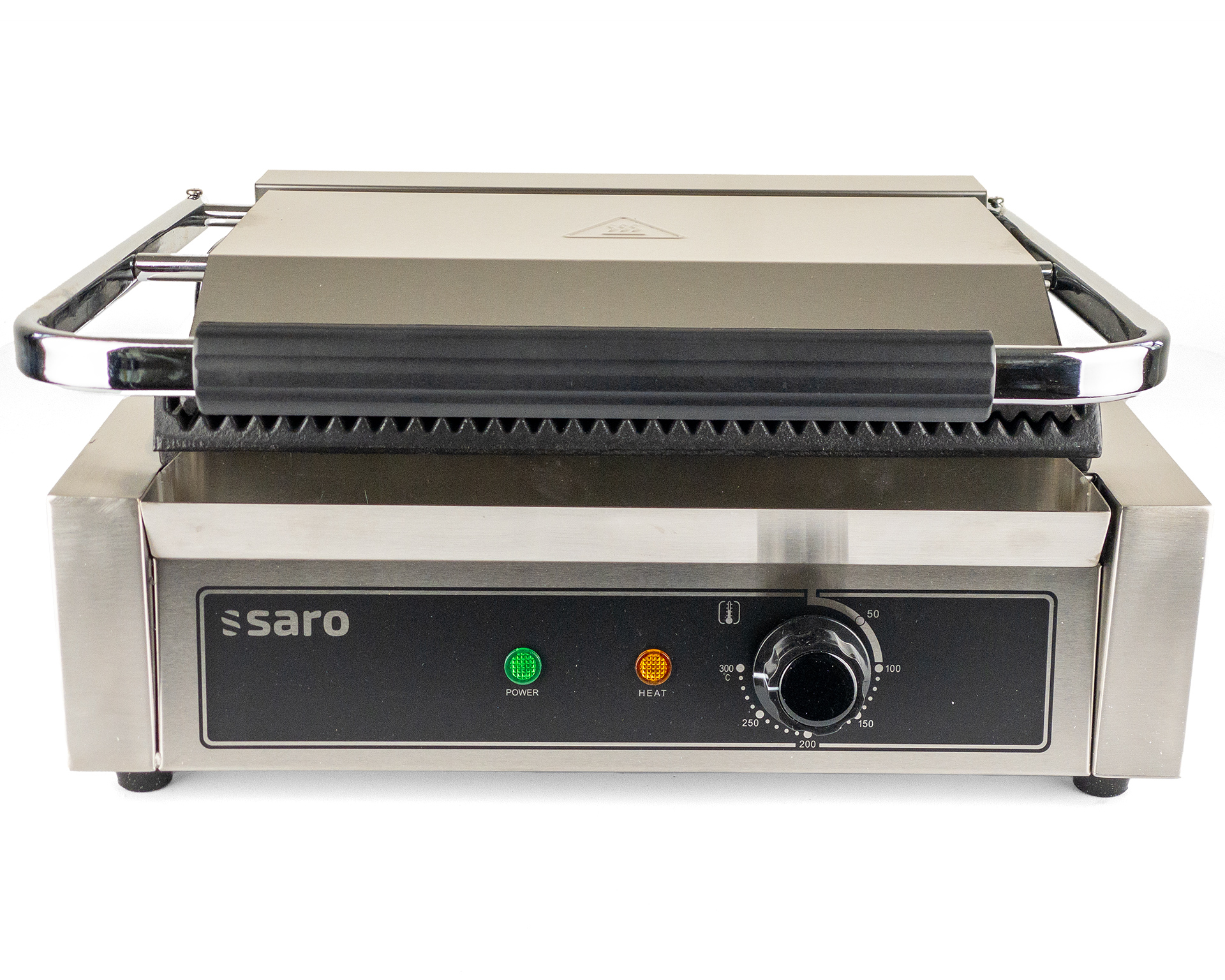 SARO contactgrill model PG 1 B | Gietijzeren grillplaat | 2,2 kW