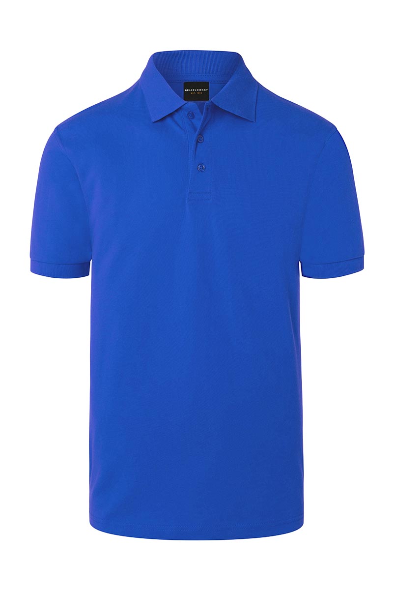 Herren Workwear Poloshirt Basic - Blau - M