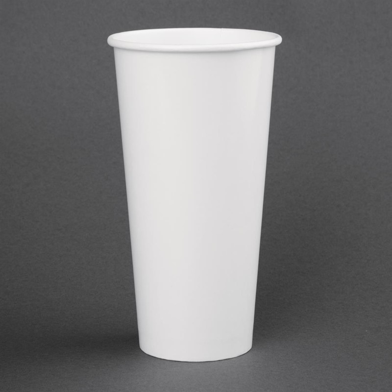 Gobelets boissons froides en papier Fiesta Recyclable 625ml 90mm (lot de 1000)