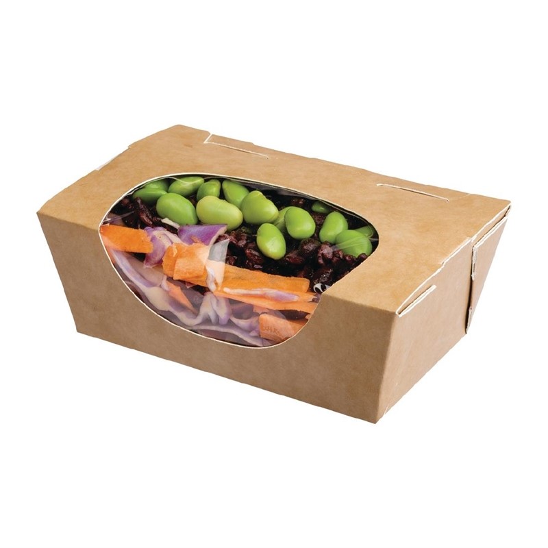 Zest Composteerbare Saladebox 500ml | 500 Stuks 