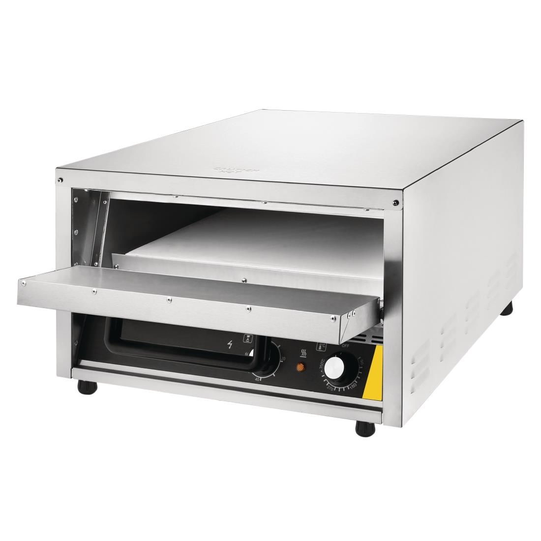 Pizza Oven RVS | Geschikt voor max 450mm Pizza's | 2kW | 585x700x(H)365mm
