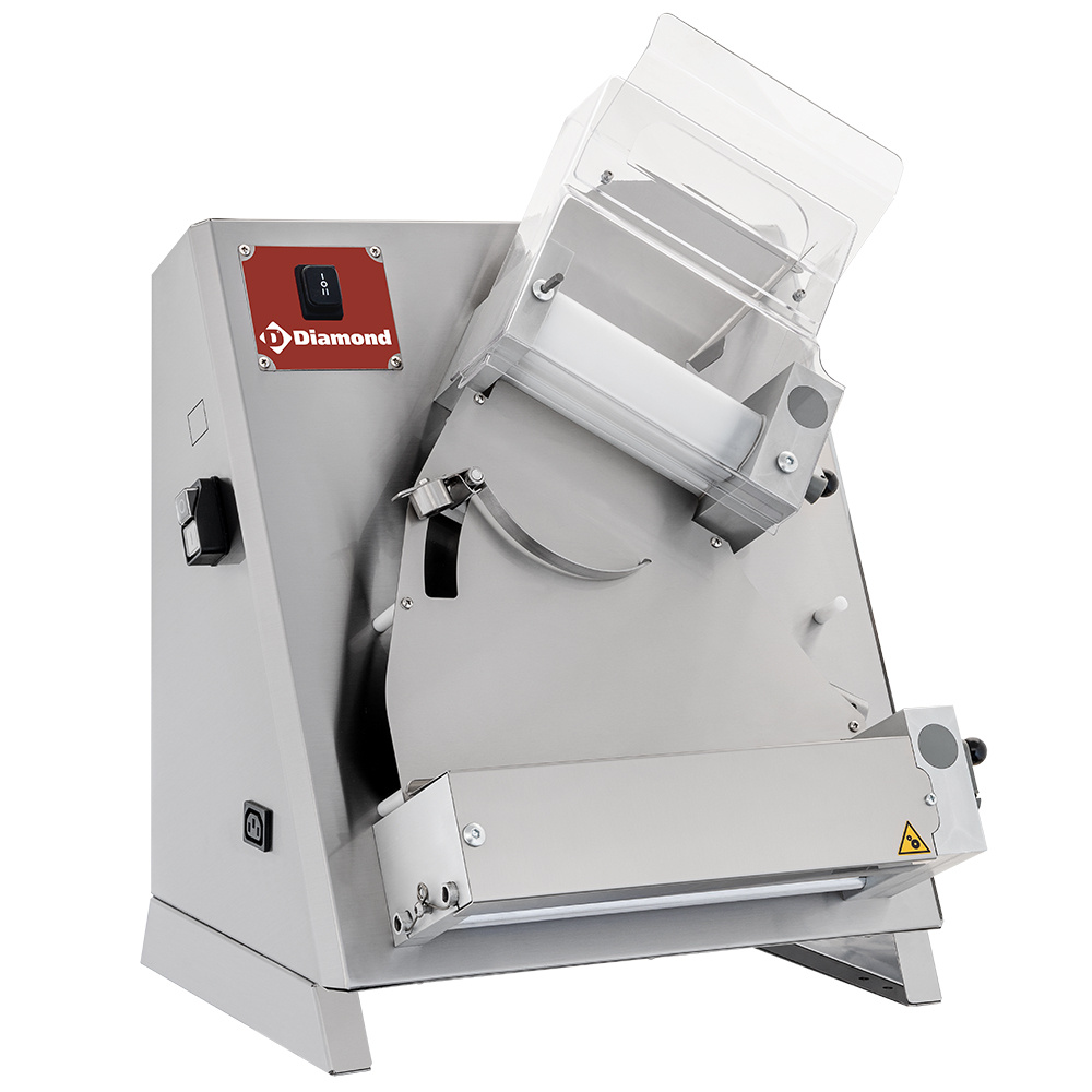 Teigausrollmaschine aus Edelstahl Ø 320 mm, 2 Rollen