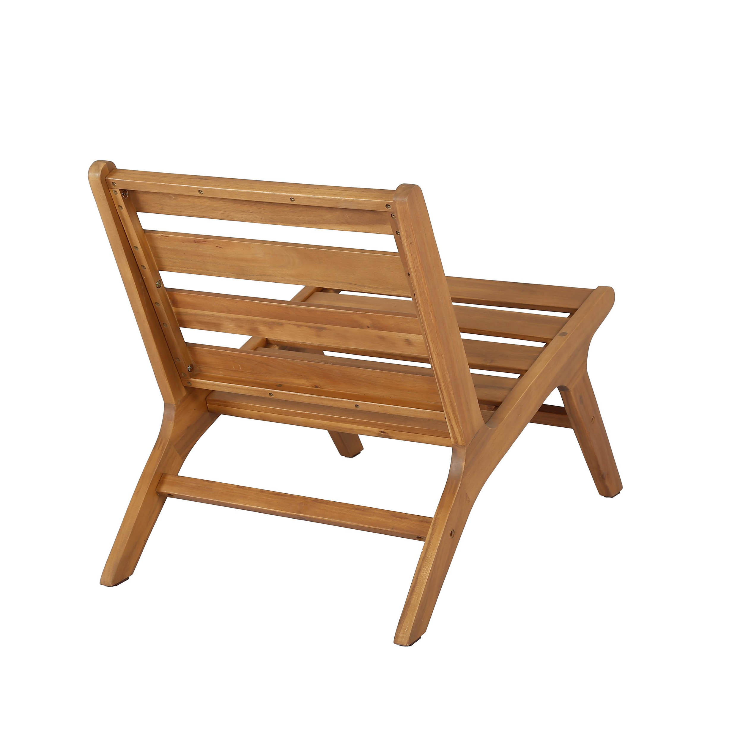 Wismar  Loungestoel Acaciahout