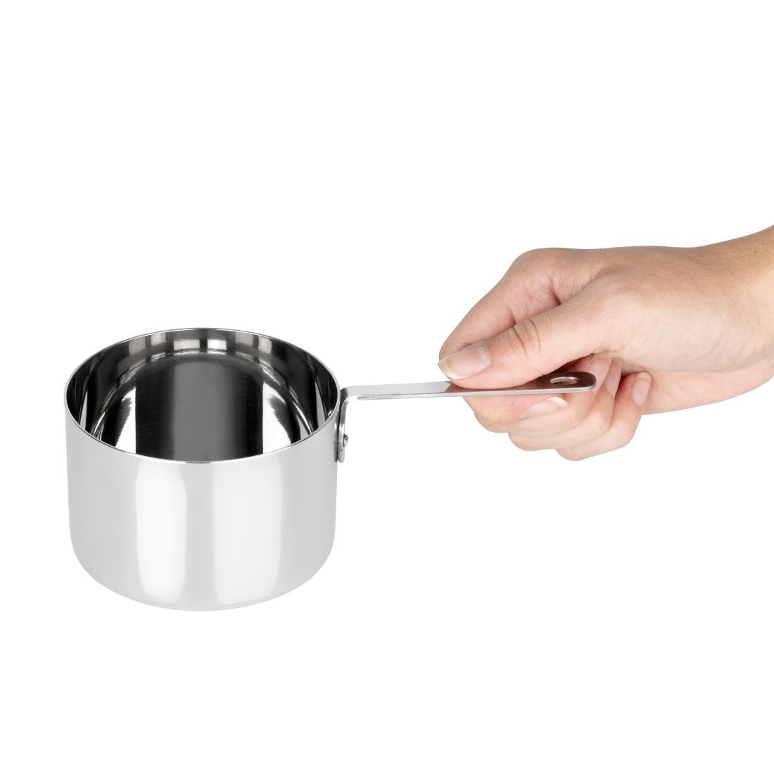 Olympia tafelpresentatie mini saucepan rvs 90x60mm