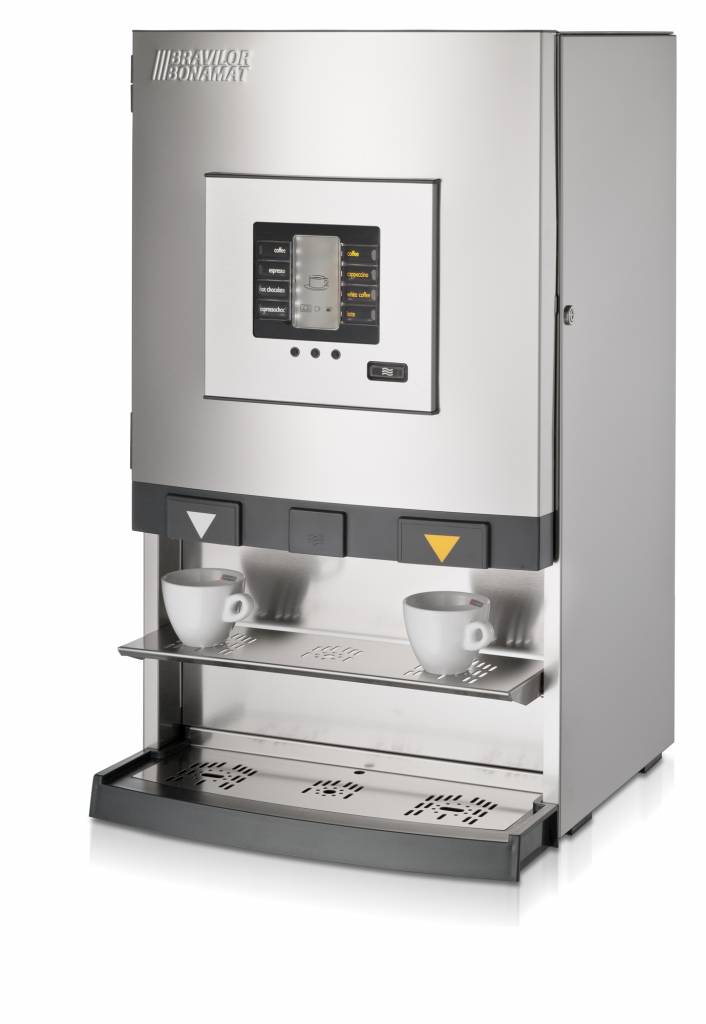 Kaffeemaschine Bolero Turbo XL 403 | 4 Produktbehälter | 470x482x(h)812 mm