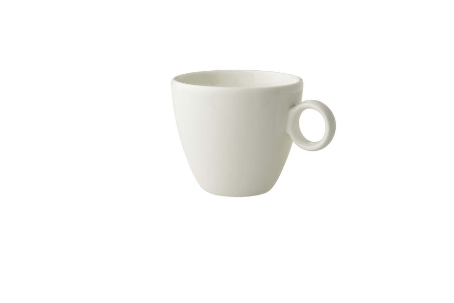 Cappuccinokop 929 Bart 26.5 cl Offwhite Porselein