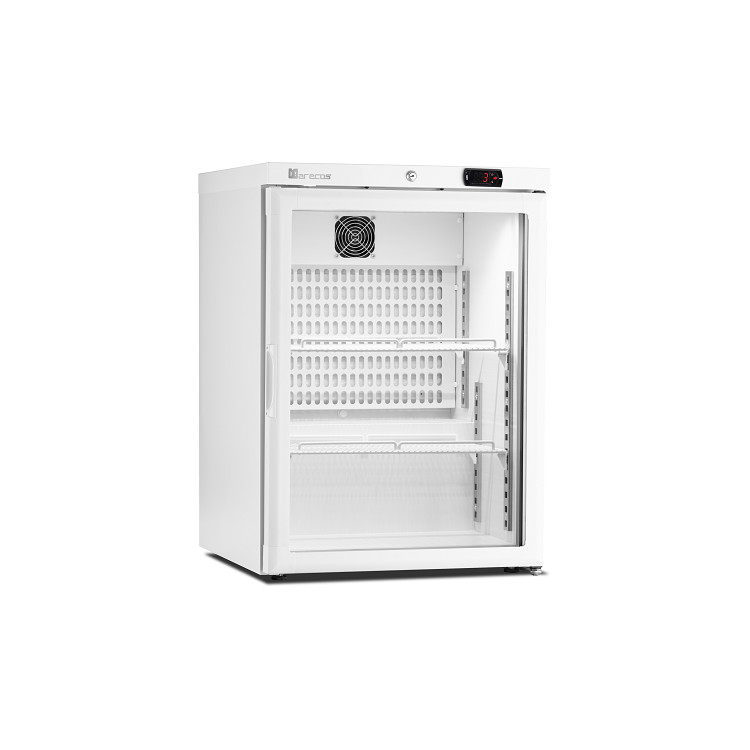 Marecos wit stalen koeling met glasdeur 150 serie- statisch gekoeld met ventilator