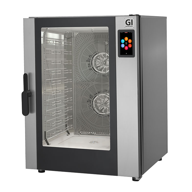 Combisteamer 12x GN 1/1 / 12x 600x400mm | Touch Screen | 18,4 kW