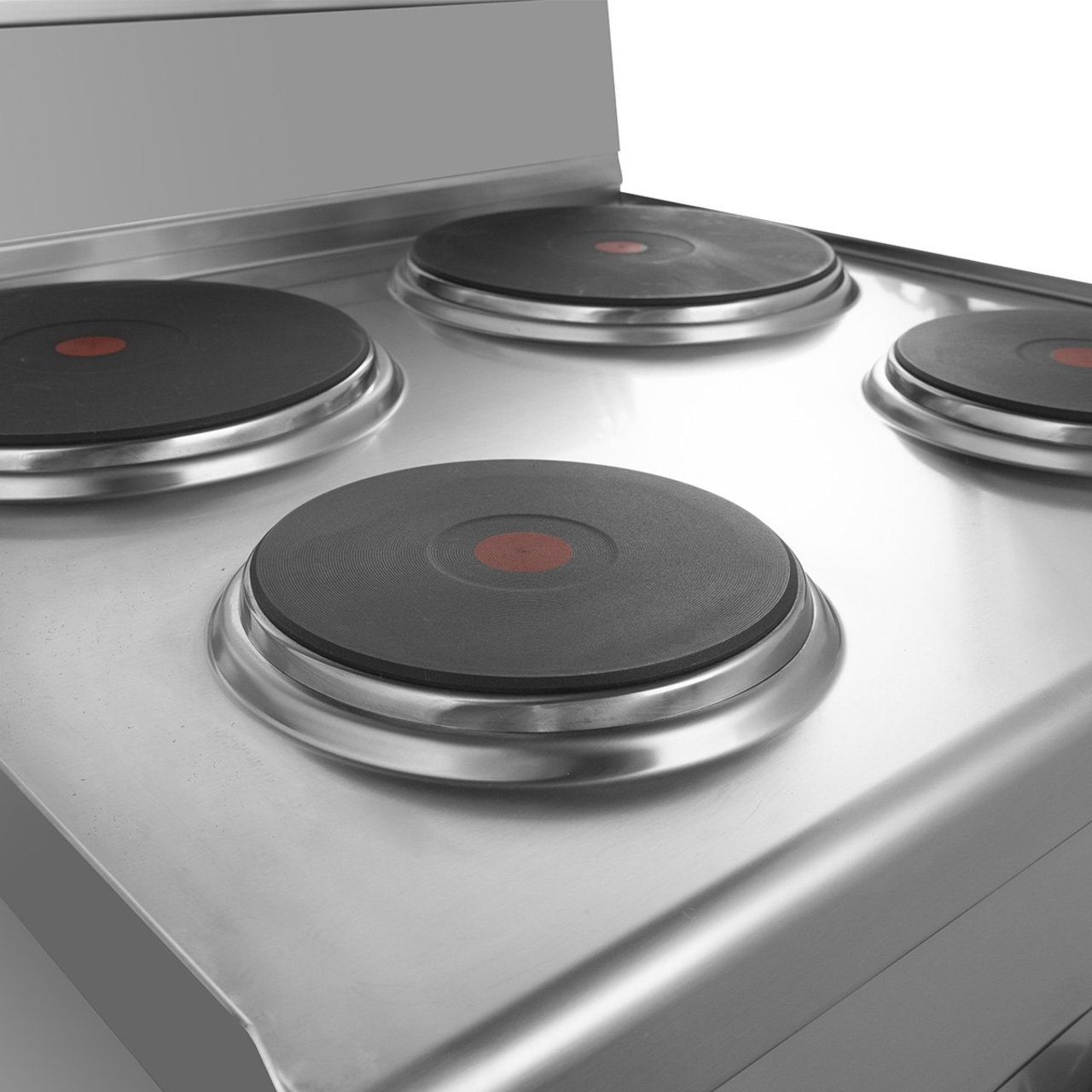 Elektrisch fornuis Serie 600 - 60/60 met elektrische oven en elektrische grill - 4 kookplaten - 12,5 kW