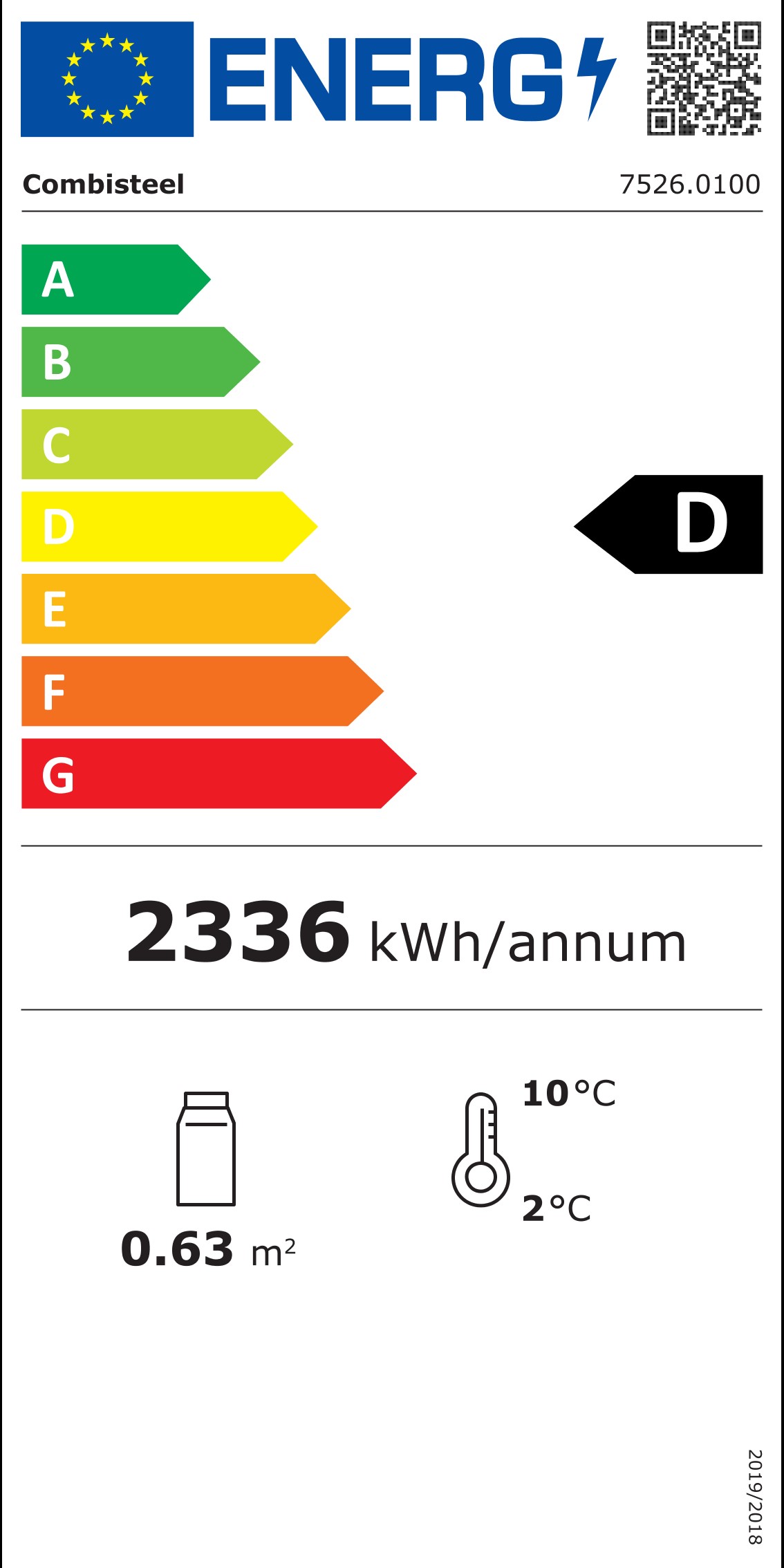 Réfrigérateur 1 Porte En Verre Noir Ceb-500R Bl