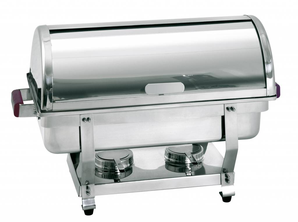Chafing Dish | 1/1 GN | Met Roldeksel | Deluxe | 620x350x(H)430mm