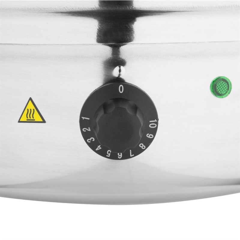 Soupière Inox | 10 Litres | Thermostat Réglable