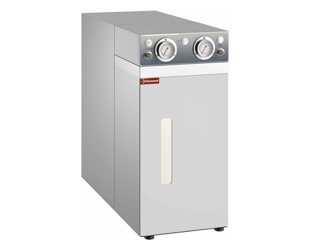 Osmoseur 150 Lit/h, avec vase d'expansion, monobloc en inox