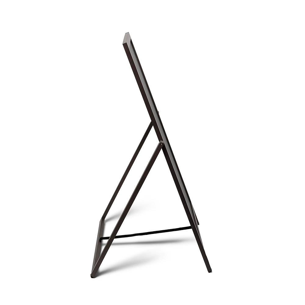 Houten A-bord Flip 55 x 105 cm Zwart
