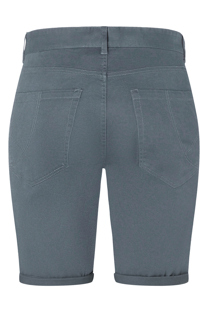 Short pour femme 5-Pocket Classic-Stretch - Anthracite - 34