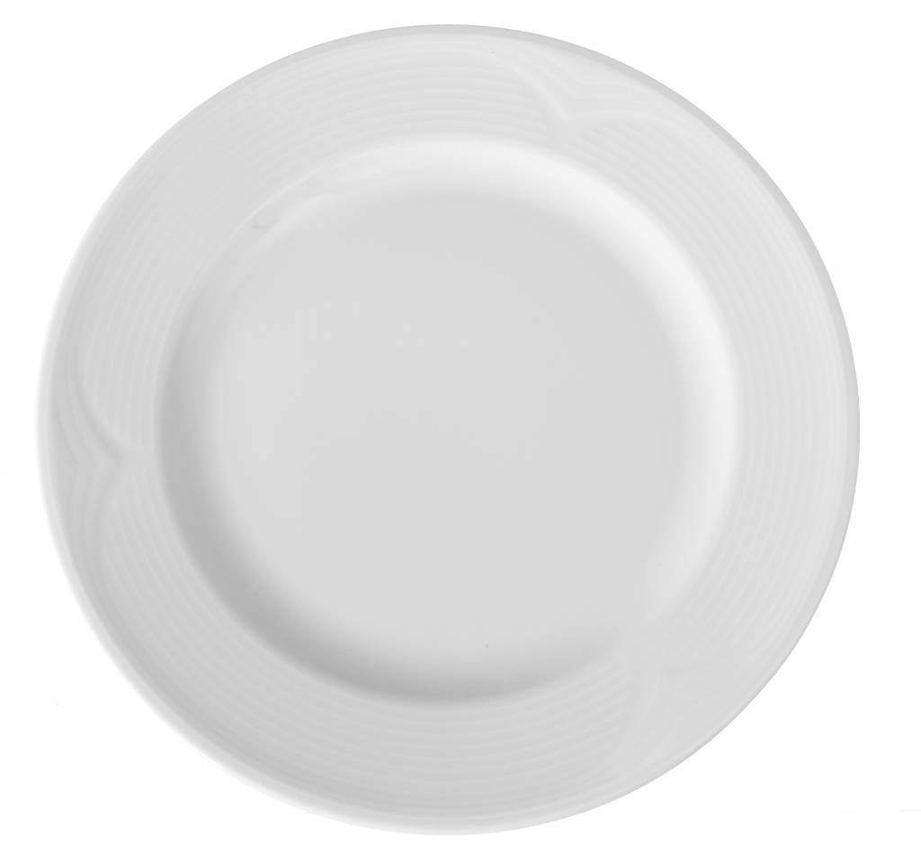 Assiette Plate SATURN - Porcelaine Blanche - Ø280mm