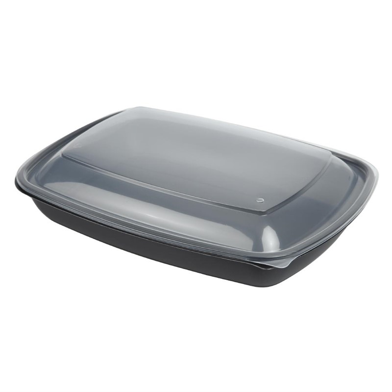 Boîte Alimentaire Rectangulaire Grande 1350ml - 150 pièces