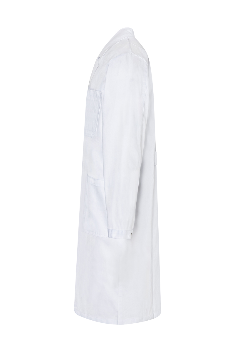 Blouse médicale et de laboratoire pour homme Classic-Shape avec col à revers - Blanc - 44