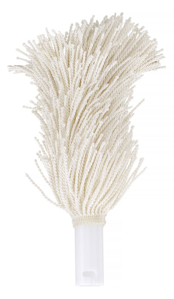 Brosses pour polisseur à verres – 2 pièces Grand - Blanc - 235x55mm