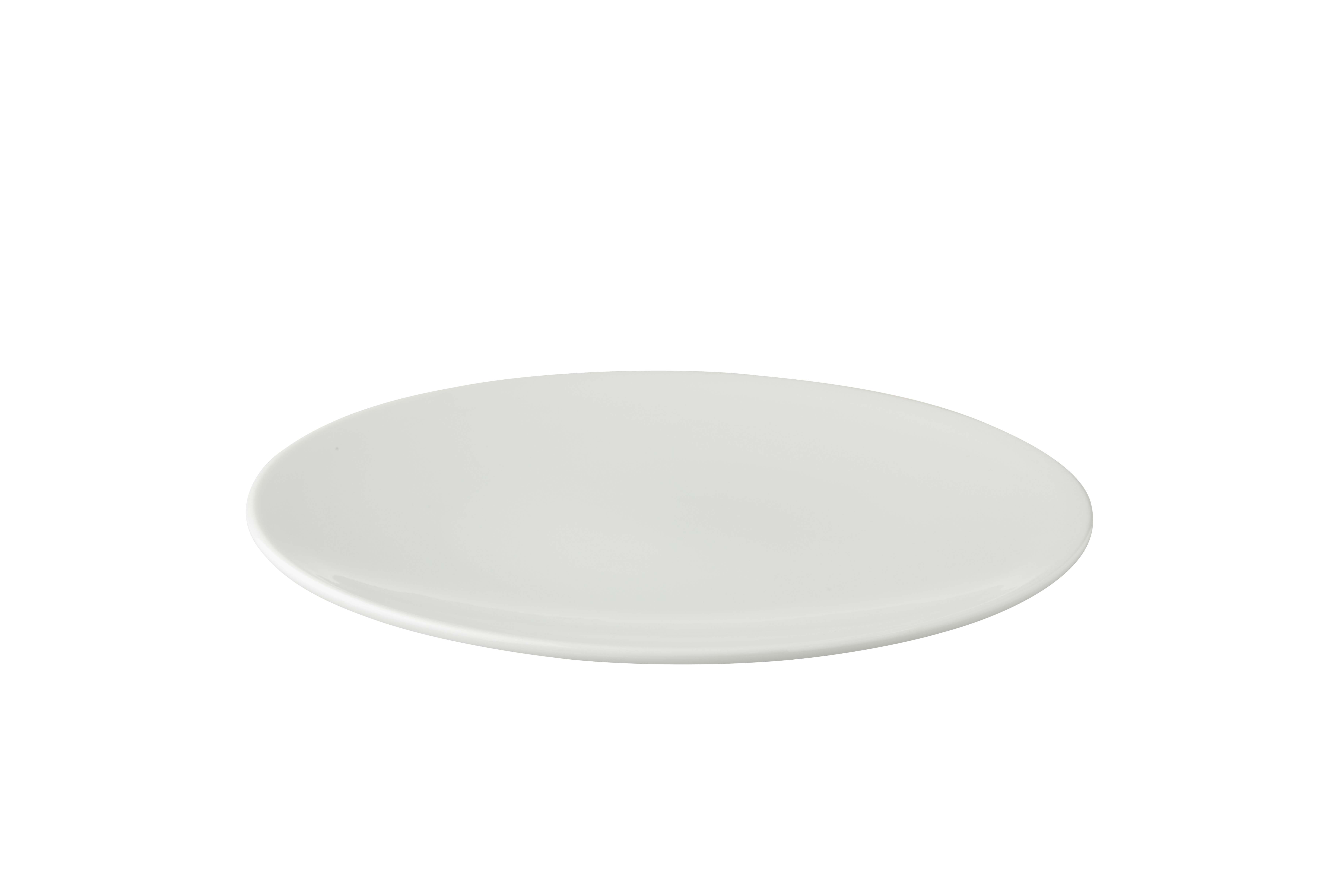 Bord coupe White Delight 25 cm Wit Porselein
