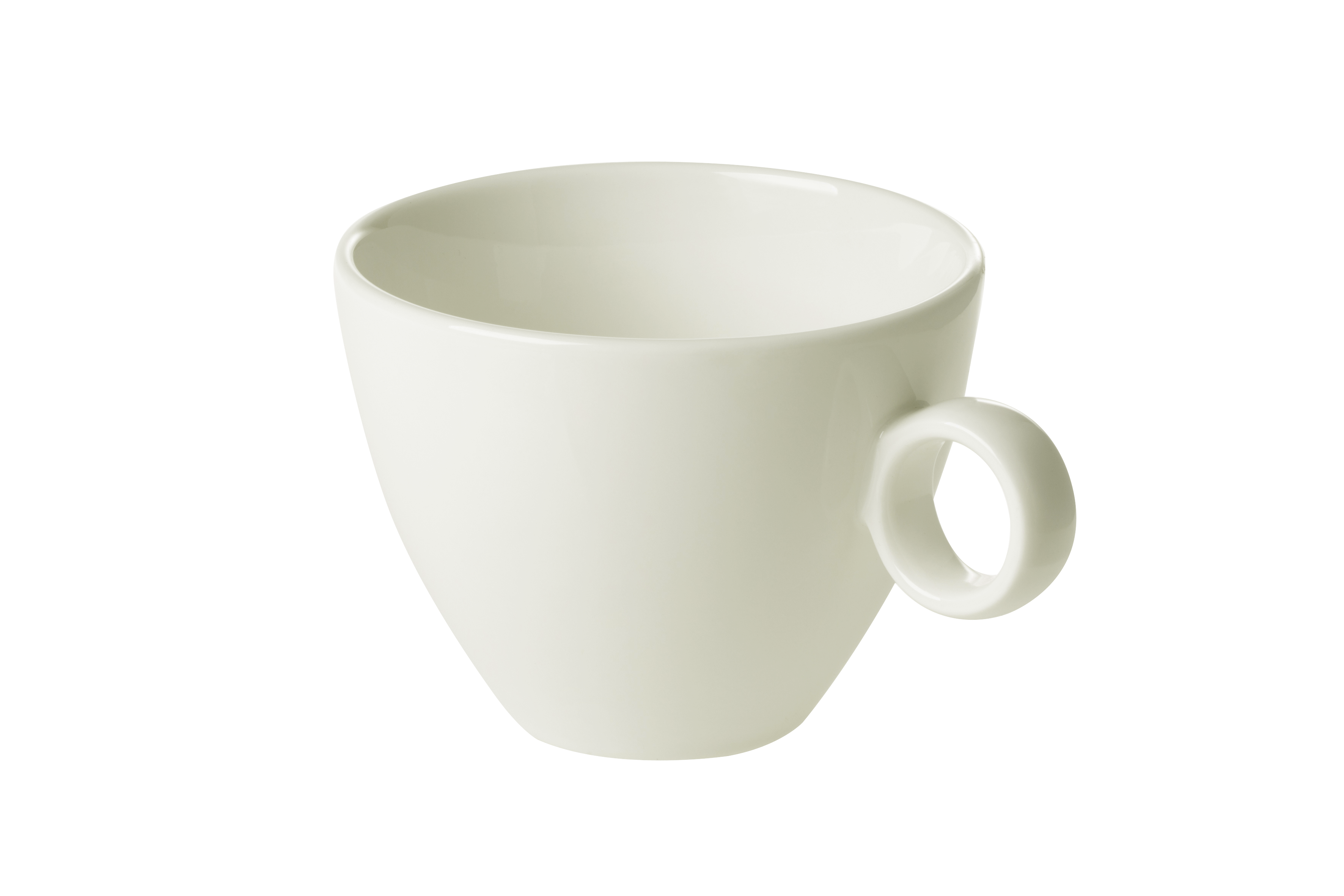 Cappuccinokop 941 Bart 23 cl Offwhite Porselein