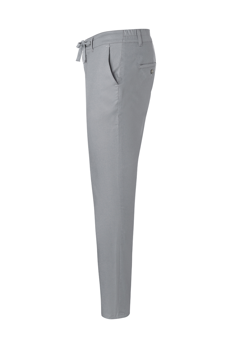 Chino Broek Voor Heren, Modern Stretch - Staalgrijs - 46