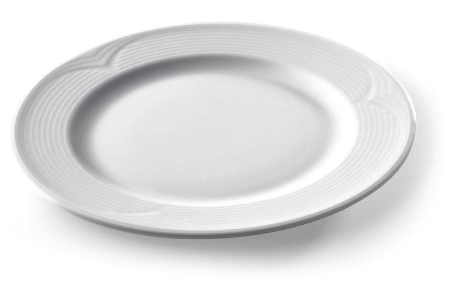 Assiette Plate SATURN - Porcelaine Blanche - Ø200mm