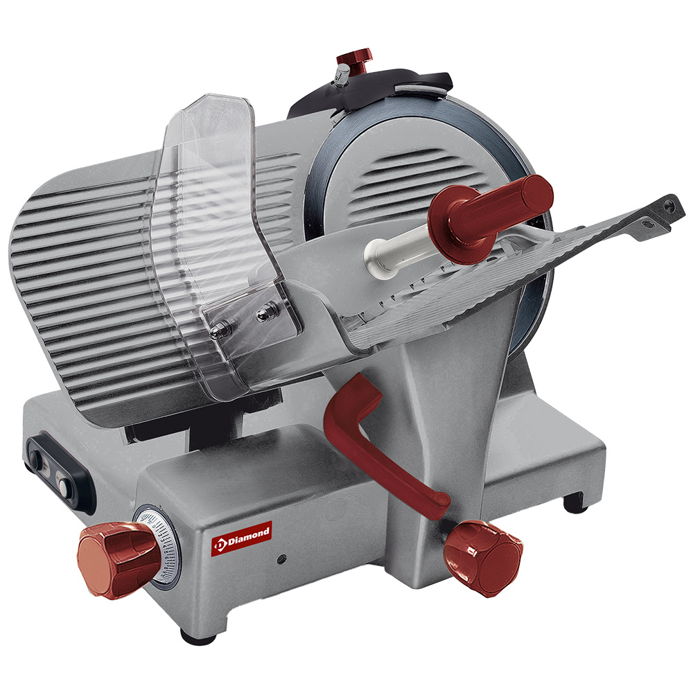 Professionelle Aufschnittmaschine, schräg. Messer, Ø 350 mm STONEHENGE PLUS