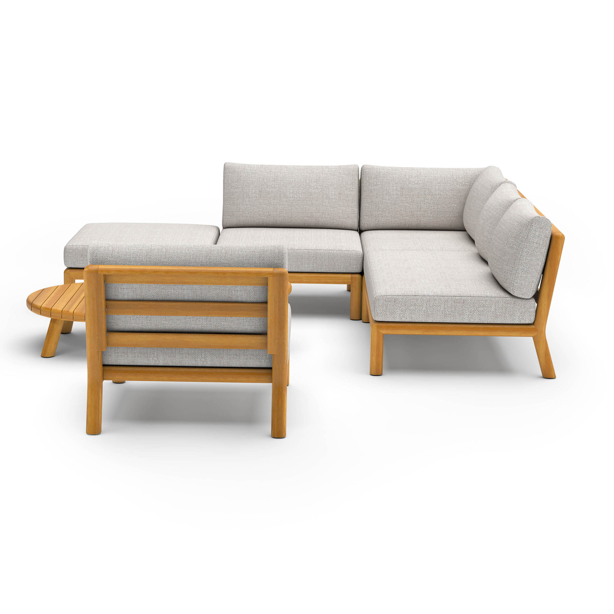 Matera  Loungeset met 2 bijzettafeltjes