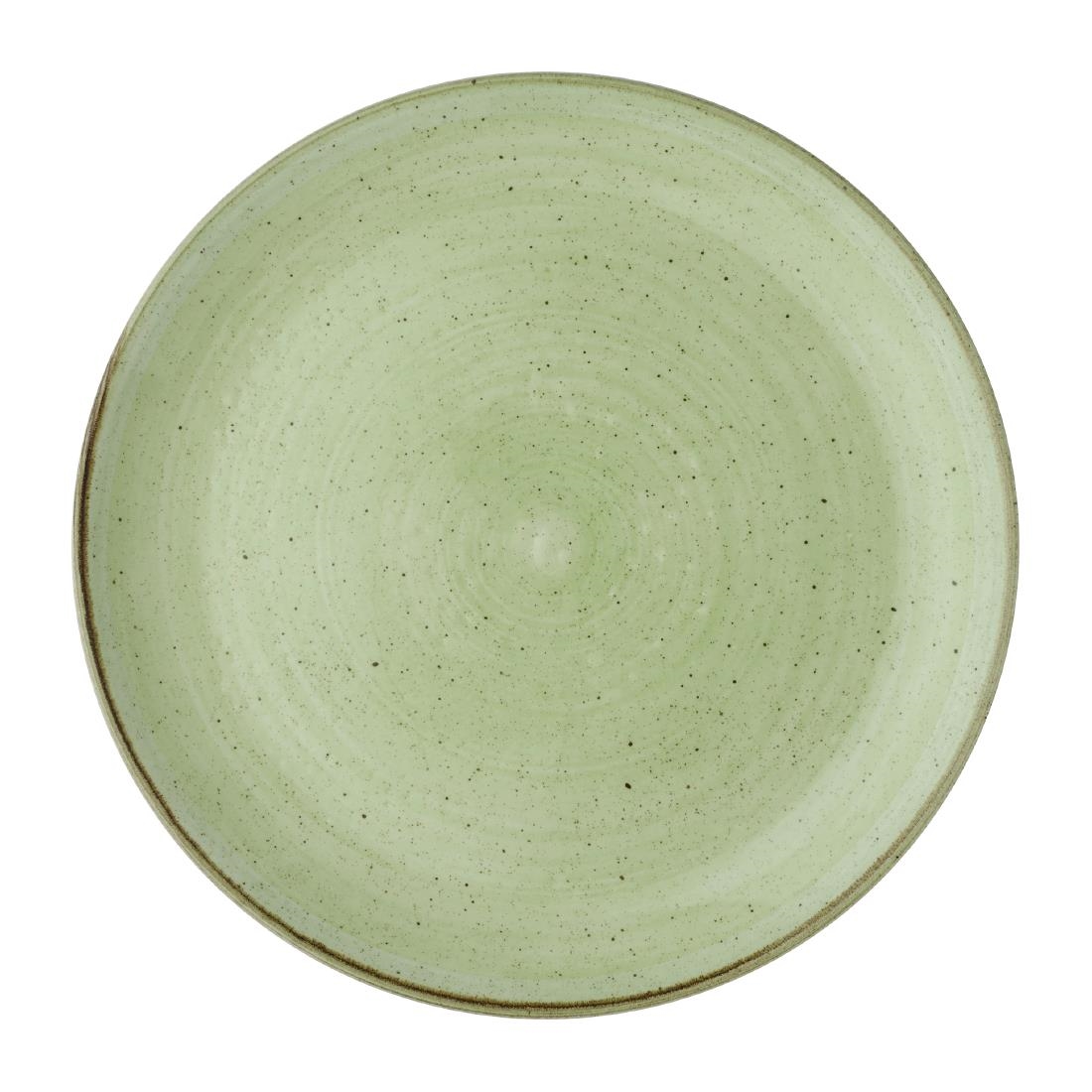 Churchill Stonecast Sage Green coupe borden 288mm (Pak van 12)