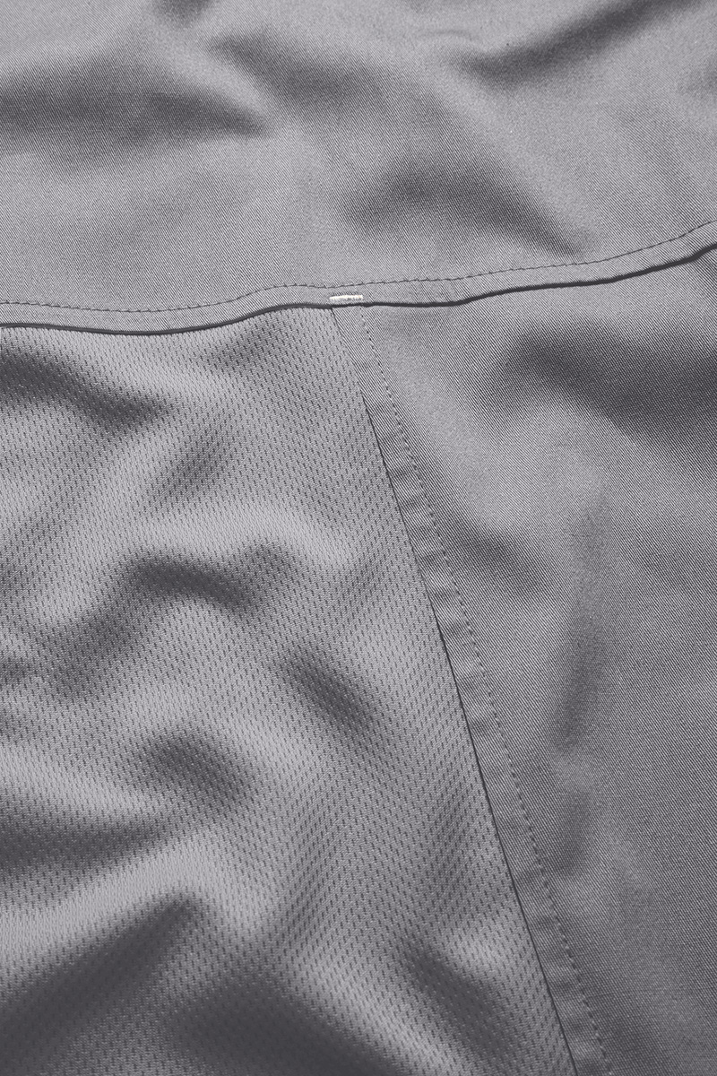Veste de cuisine à manches courtes Green-Generation, en matériau durable - Gris Platine - 46