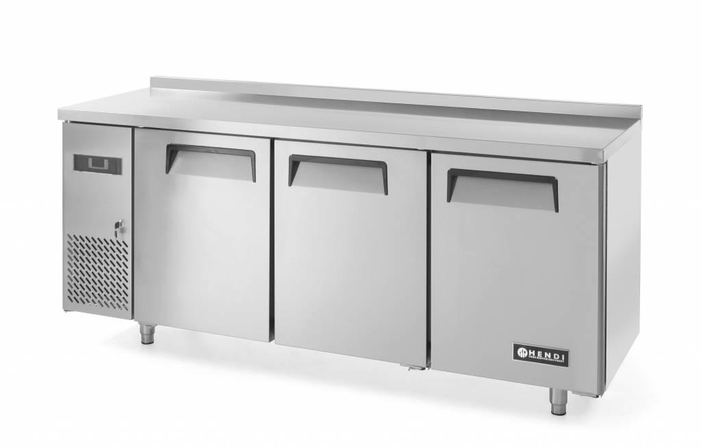 Kühltisch Kitchen Line | 3 Türen | 1800x600x(h)850mm