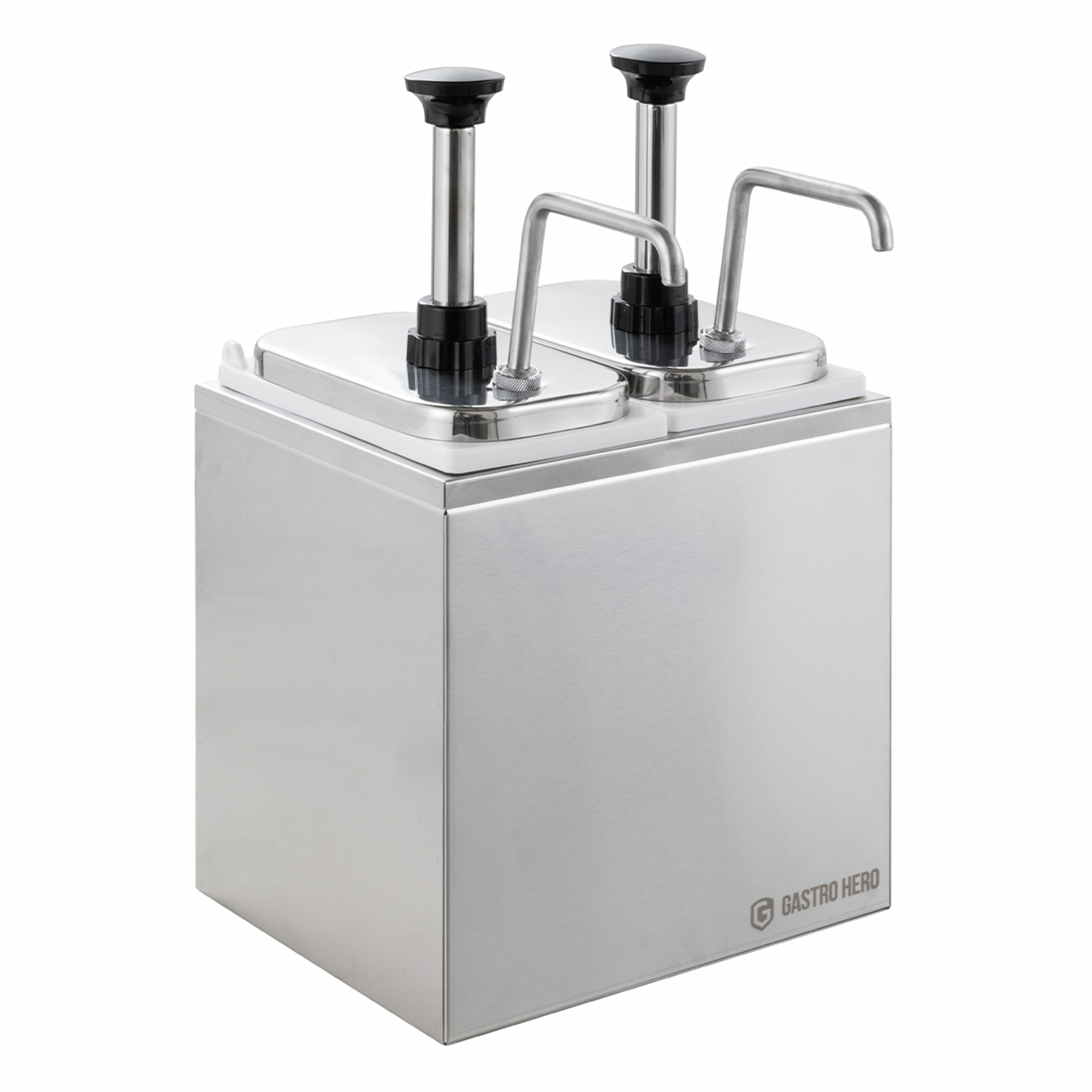 Sausdispenser - 2 x 3 Liter - Doseerpomp RVS