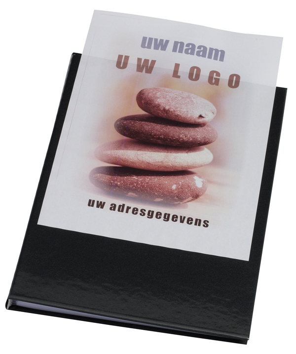 Afficher l'album Rillstab A4 10 pochettes noir vue de face