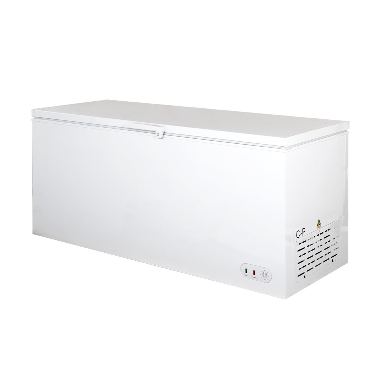 Tiefkühltruhe ECO 550 mit Klappdeckel und 4 Rollen