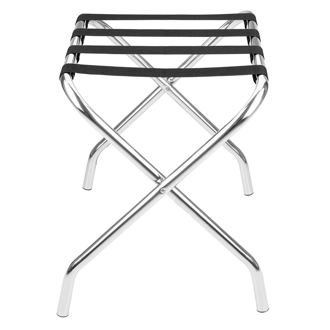 Support à bagages en acier inoxydable Bolero