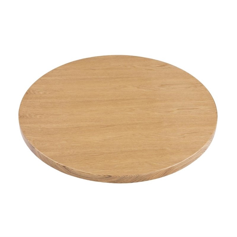 Plateau de table rond Boléro | Placage frêne | Ø600mm