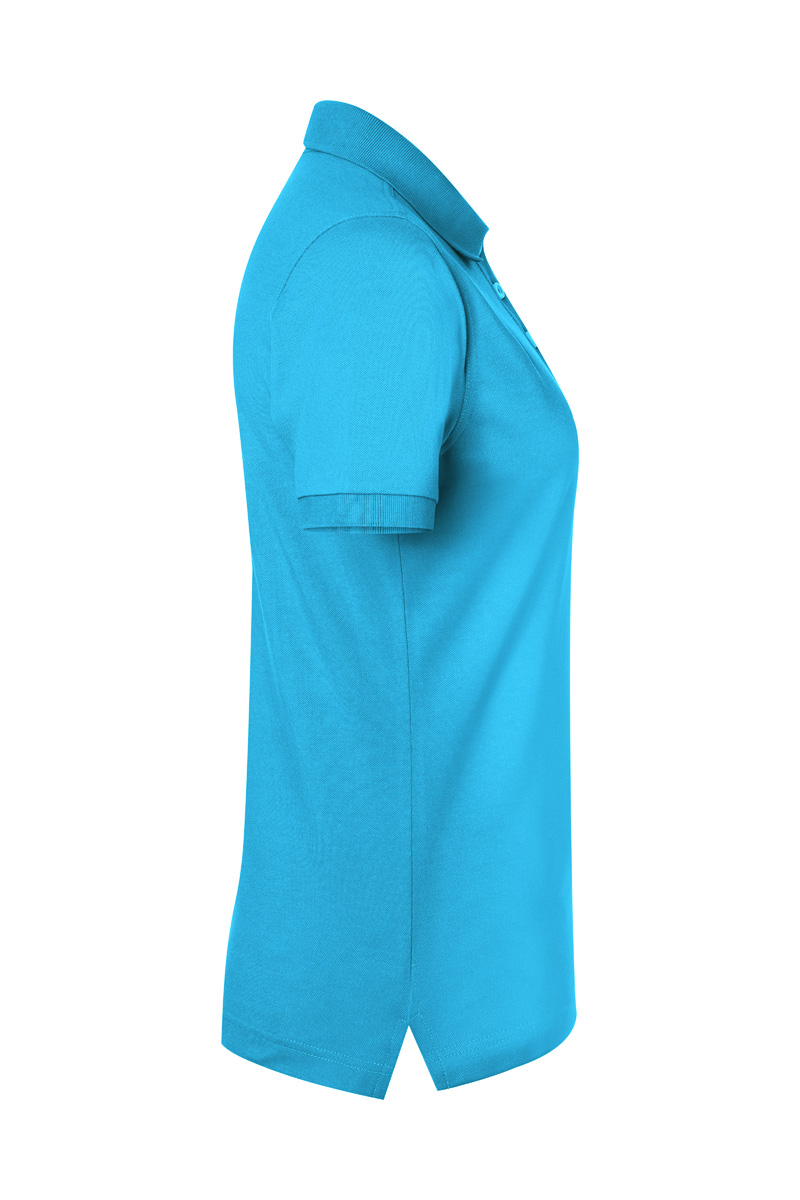 Damespolo Met Moderne Uitstraling, Gemaakt Van Duurzaam Materiaal - Pacific Blue - L