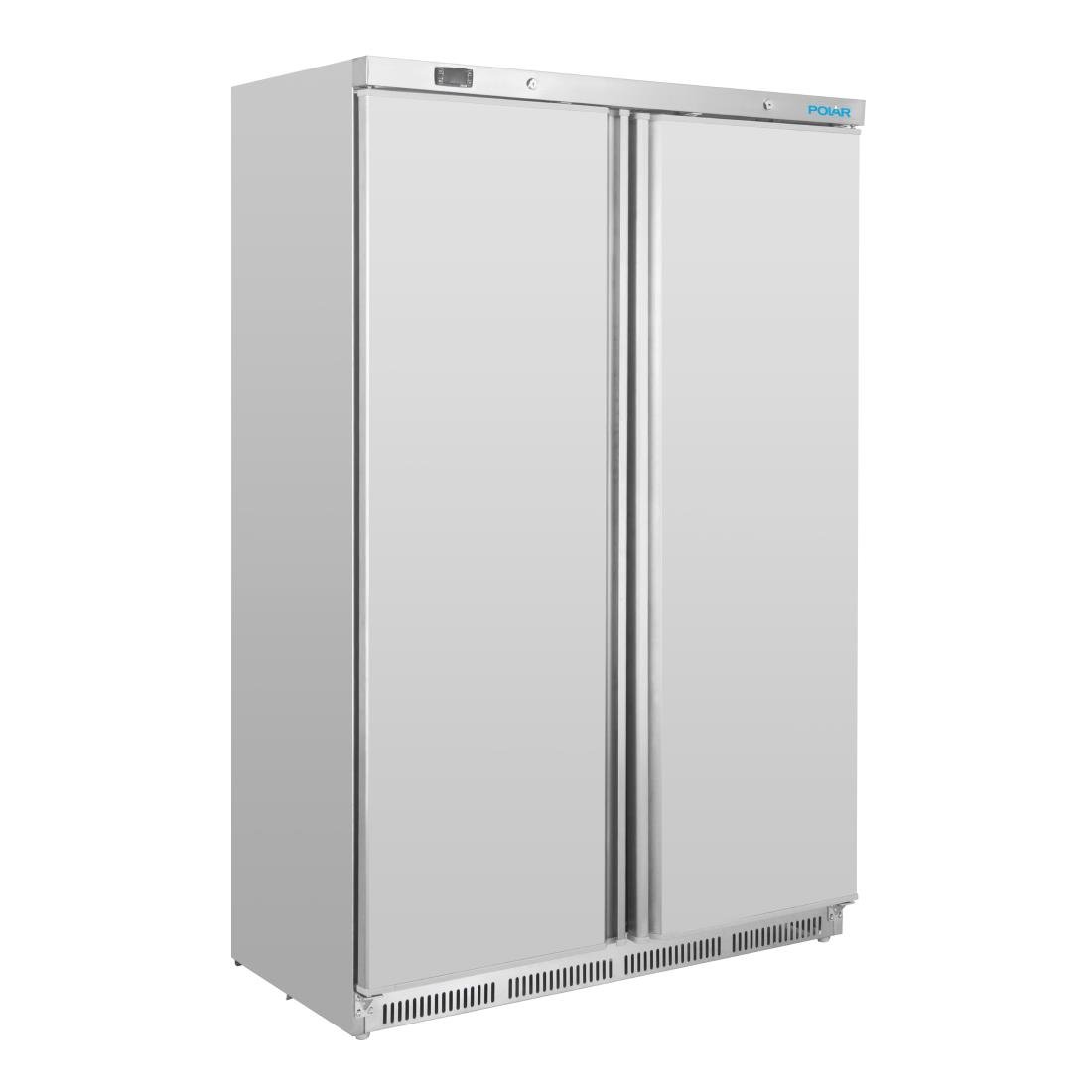 Polar C-series vriezer met dubbele deur roestvrij staal