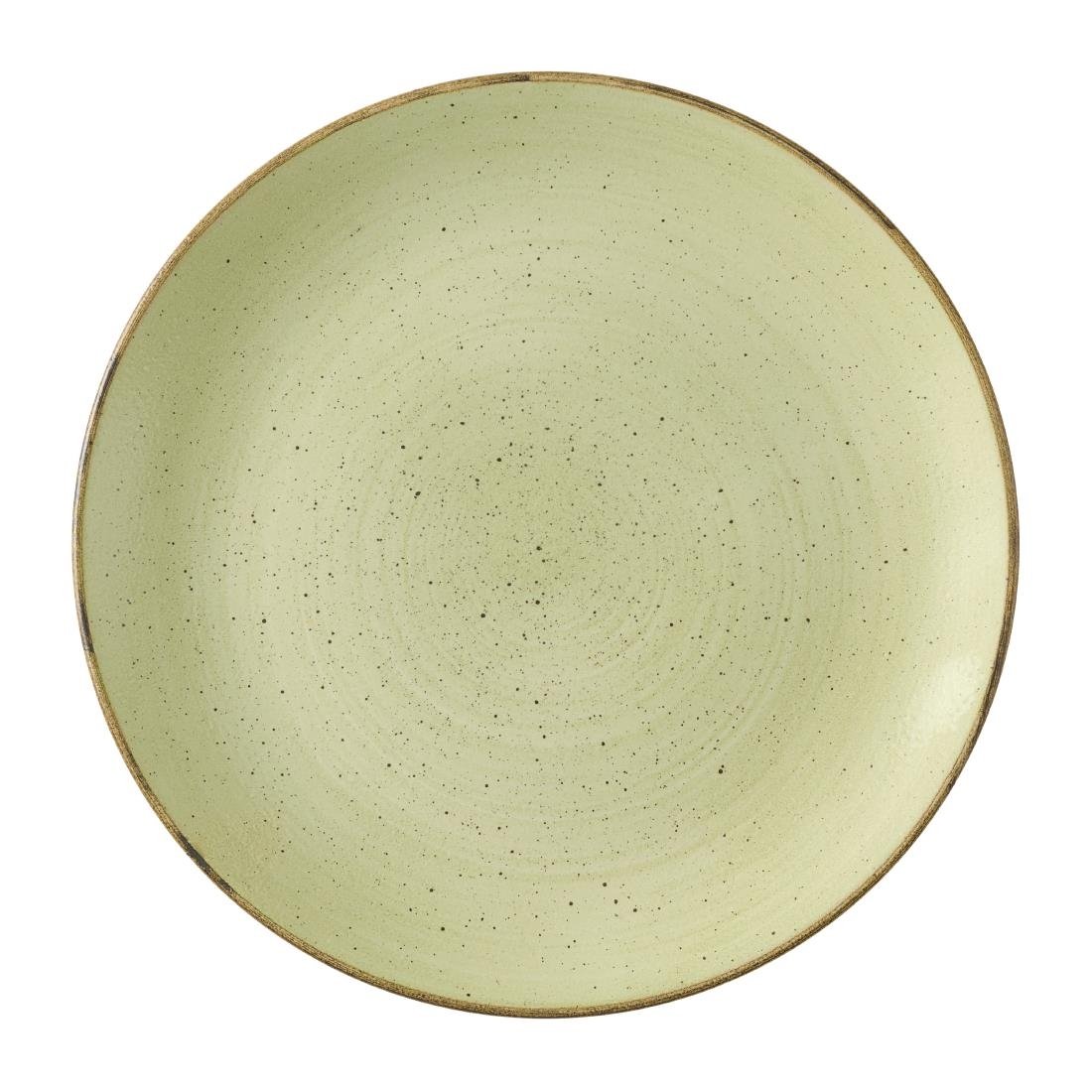 Churchill Stonecast Raw Green Evolve Coupe Teller 260mm (12 Stück)