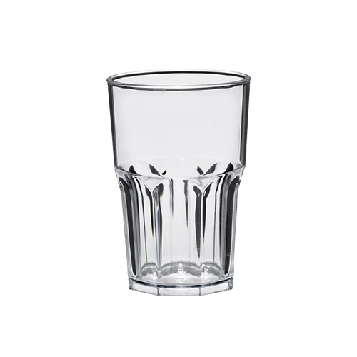 Verre à boire Granité 40cl - SAN Transparent - 5 pièces