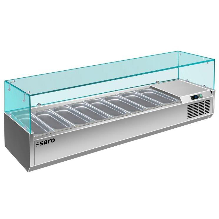 SARO Vitrine réfrigérée - 1/4 GN, modèle VRX 1800/330