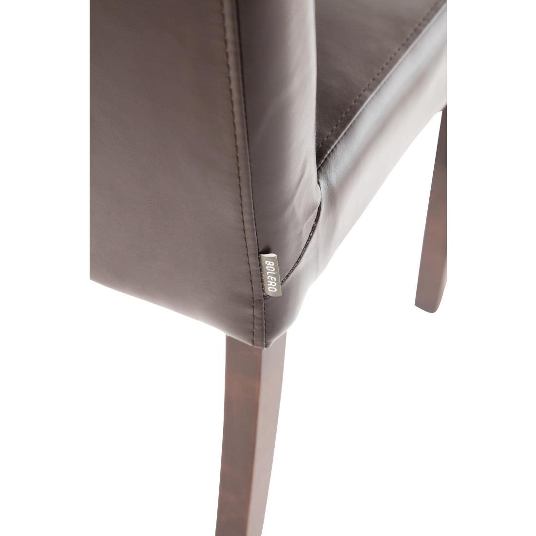 Esszimmerstühle | 2 Stück | Kunstleder und Birkenholz | Erhältlich in 2 Farben