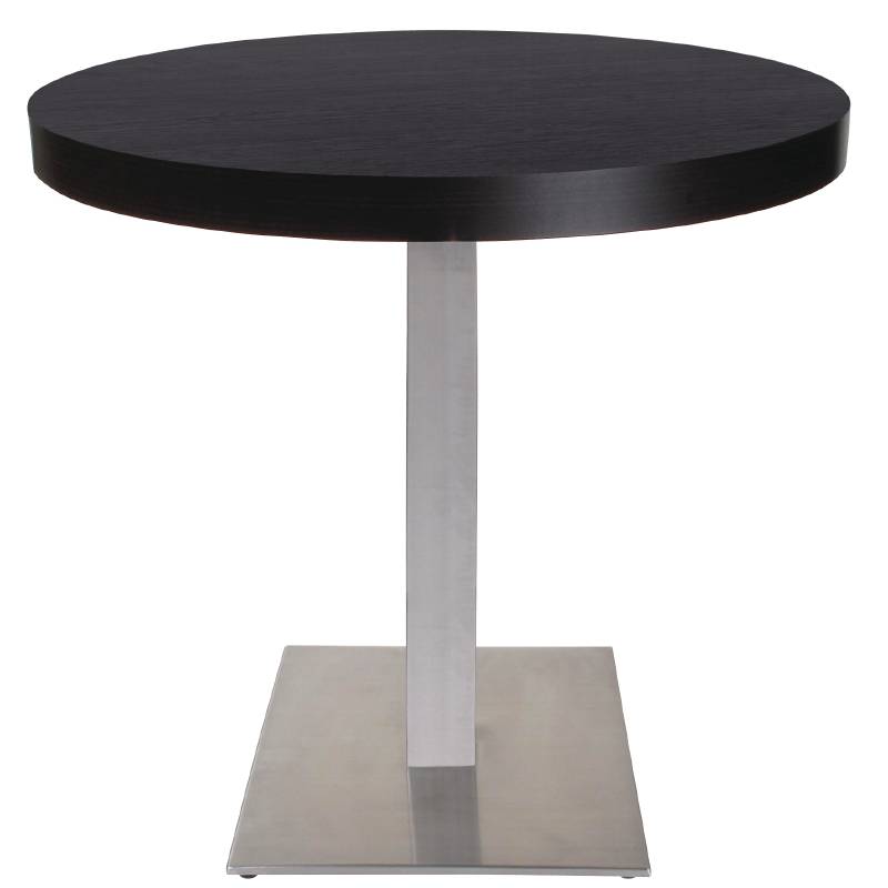 Tischbein Edelstahl Universell | Höhe 720mm | Für Tischplatte 800mm Ø oder Eckig