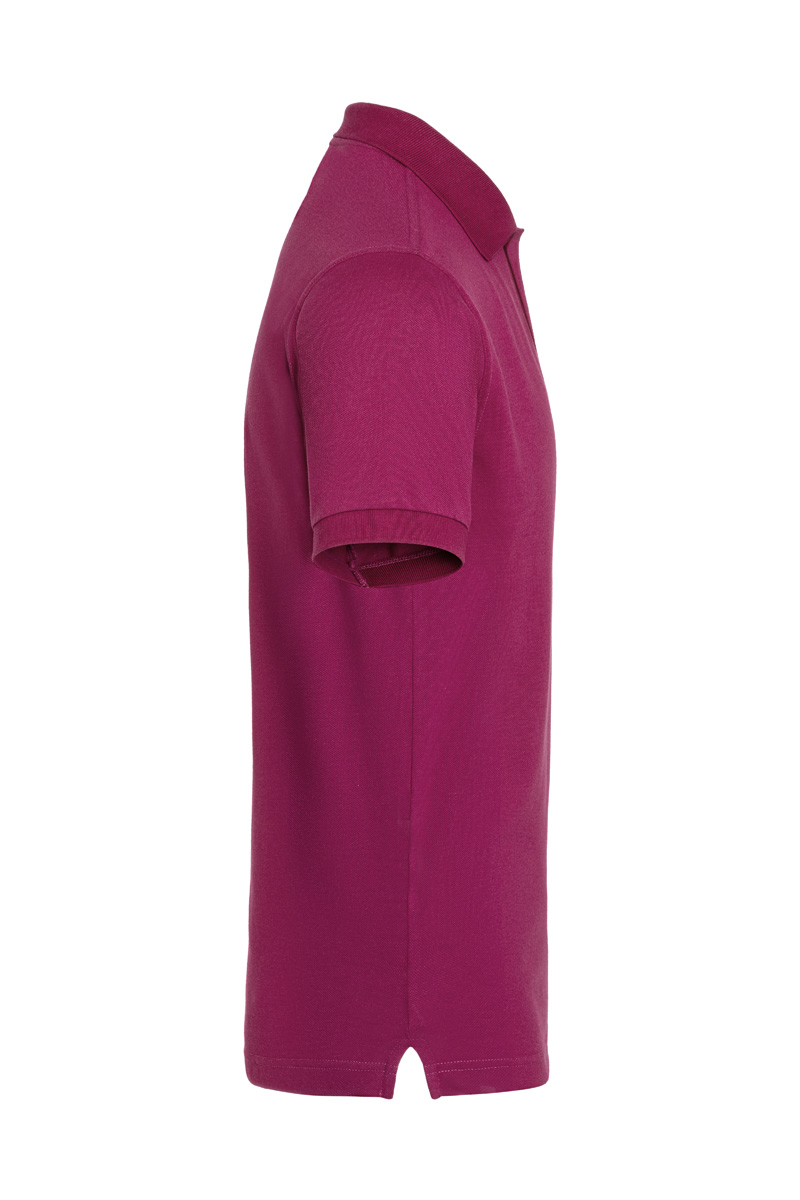 Polohemd Voor Heren Met Moderne Uitstraling, Gemaakt Van Duurzaam Materiaal - Fuchsia - L